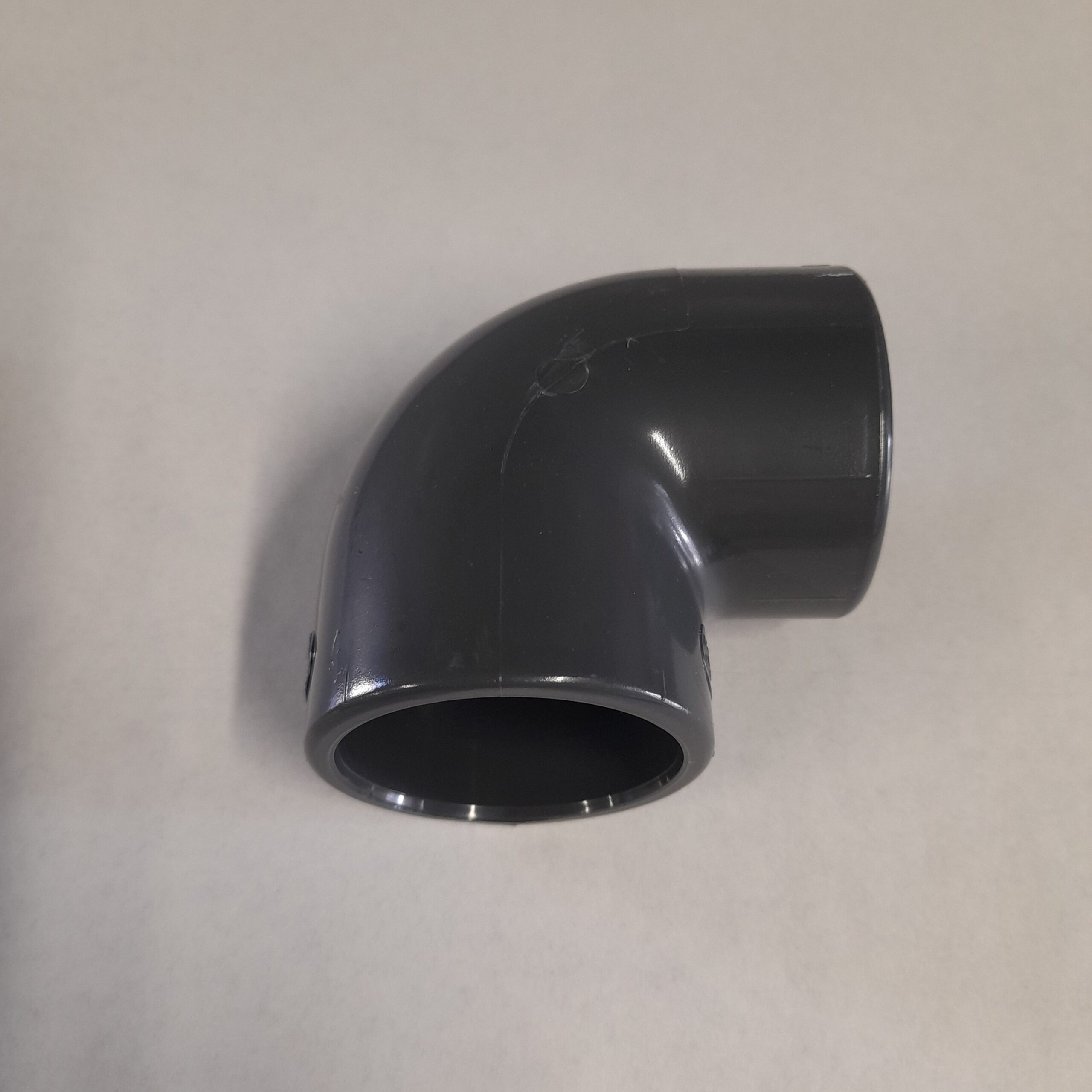 PVC Winkel 90 I/I 50 mm Grau