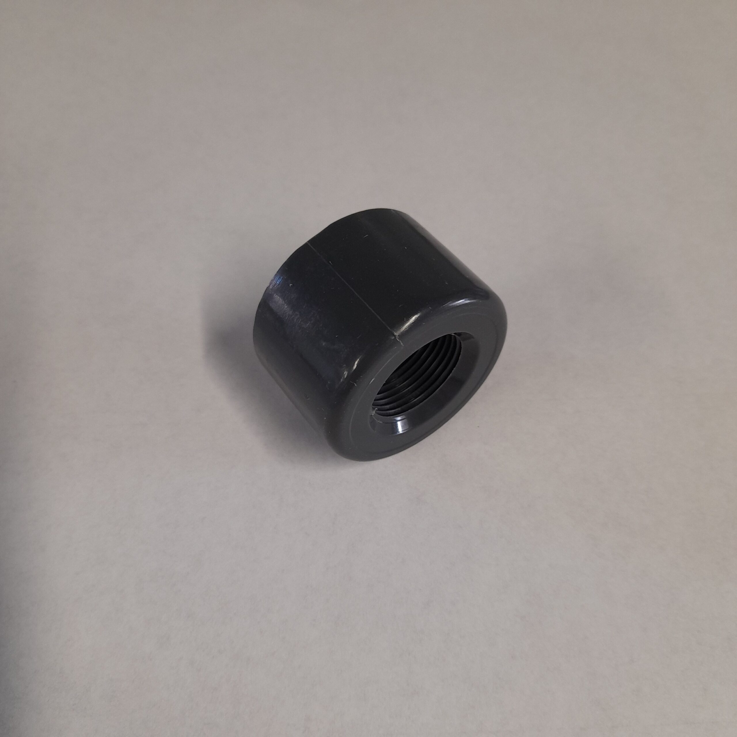 PVC Reduktion 50 mm - 3/4" IG Grau