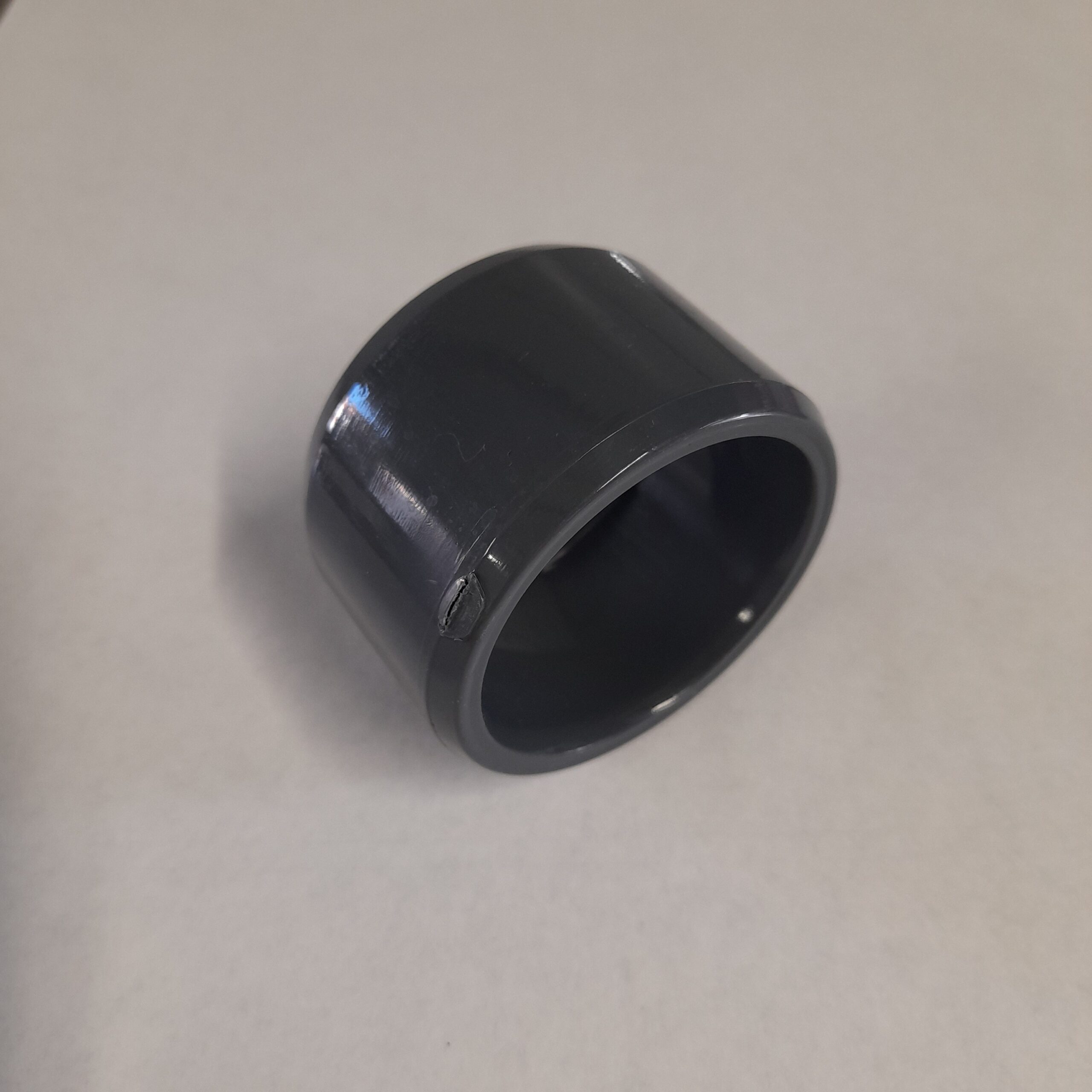 PVC Reduktion kurz, 63 - 50 mm Grau