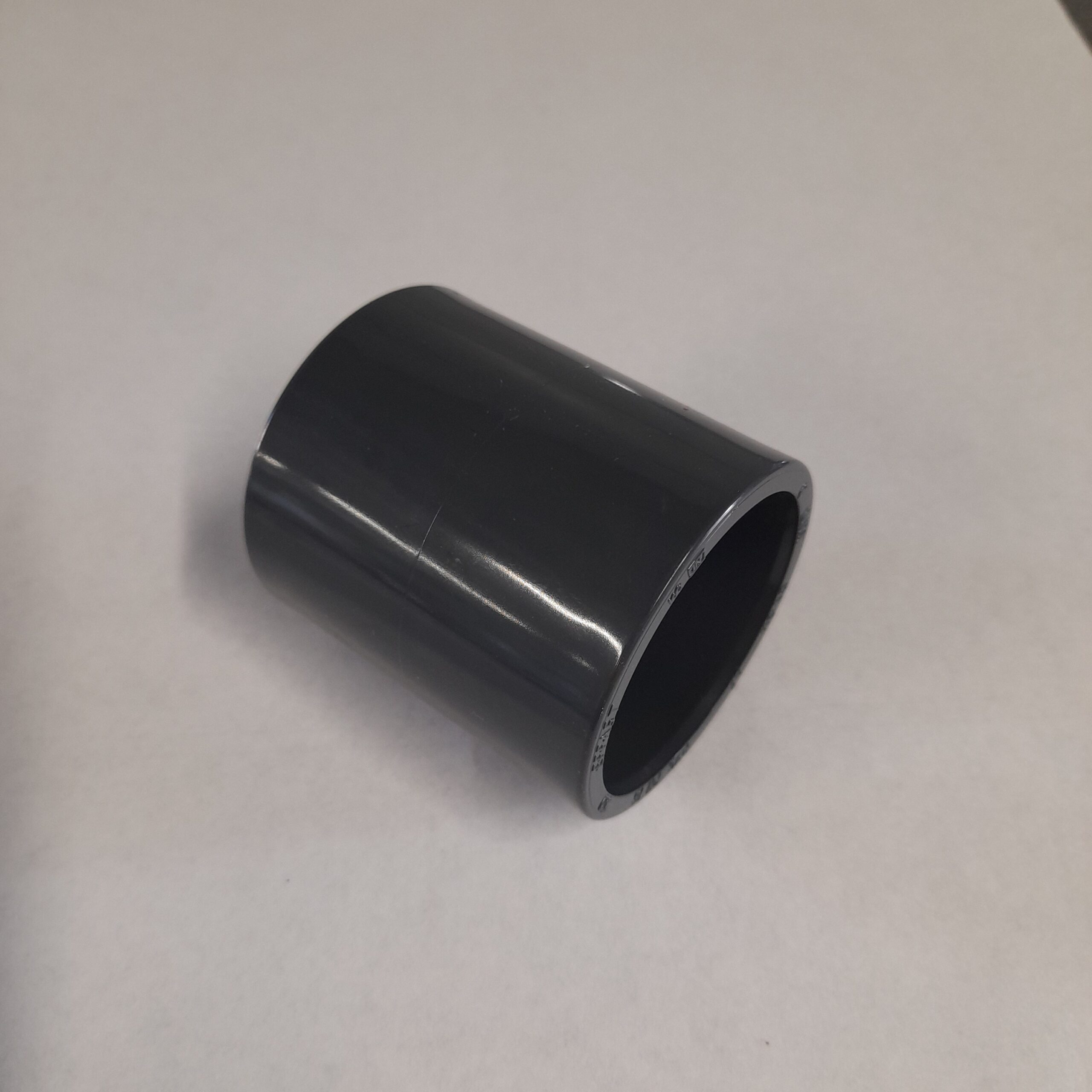 PVC Muffe 50 mm Grau