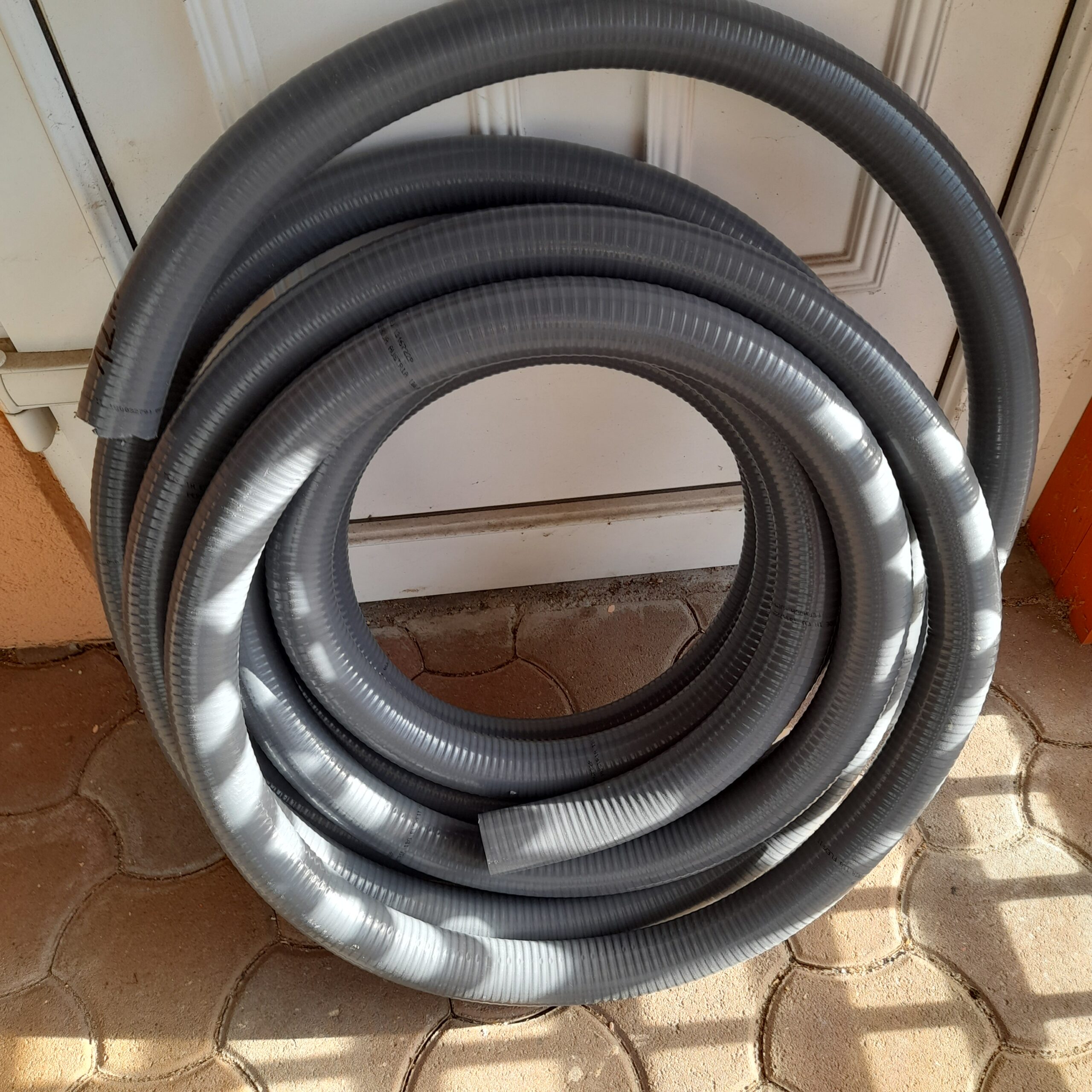 Flexschlauch 50 mm, Grau (1 lfm)