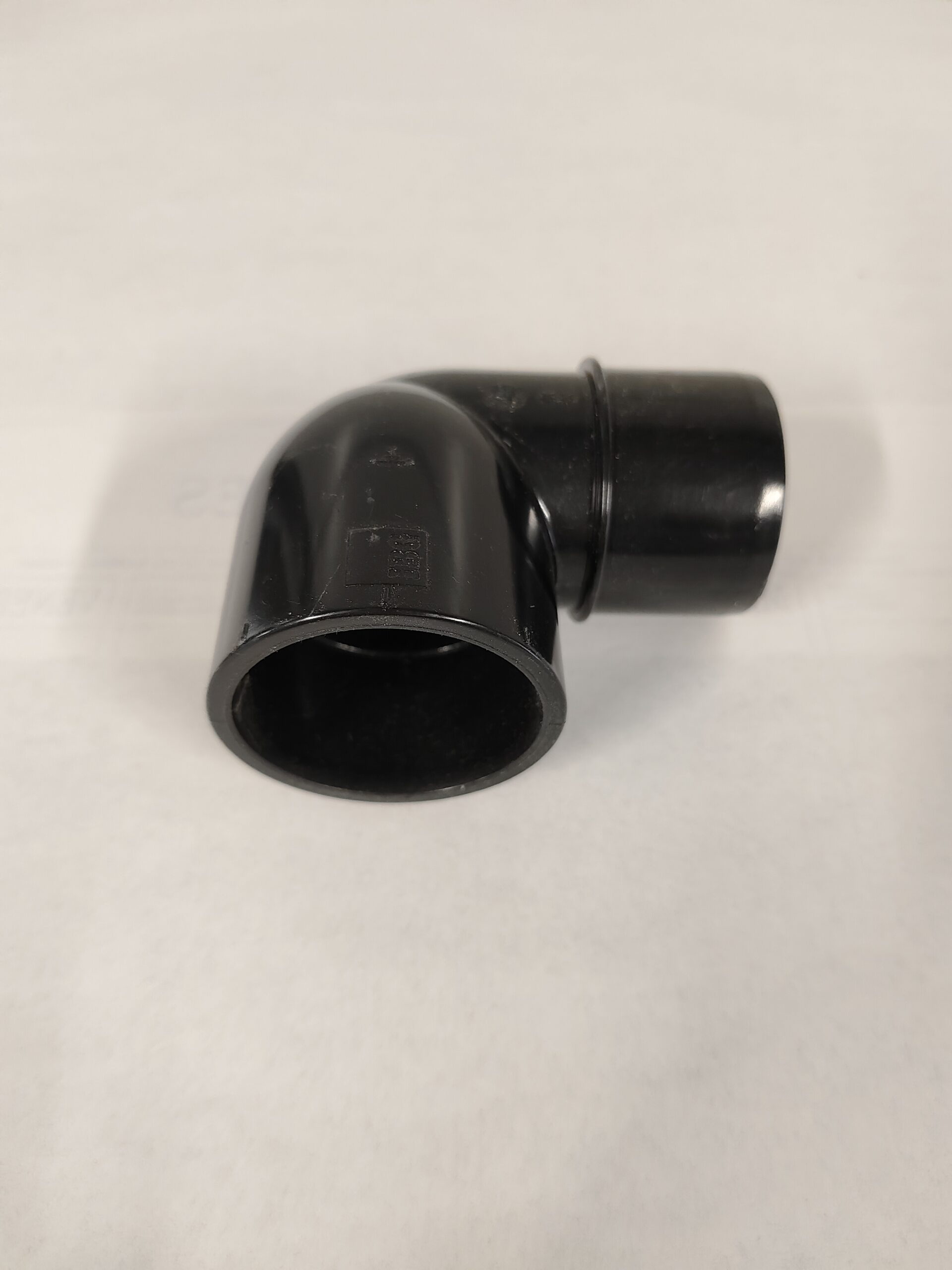 PVC Winkel 90 I/A, 50 mm, Schwarz