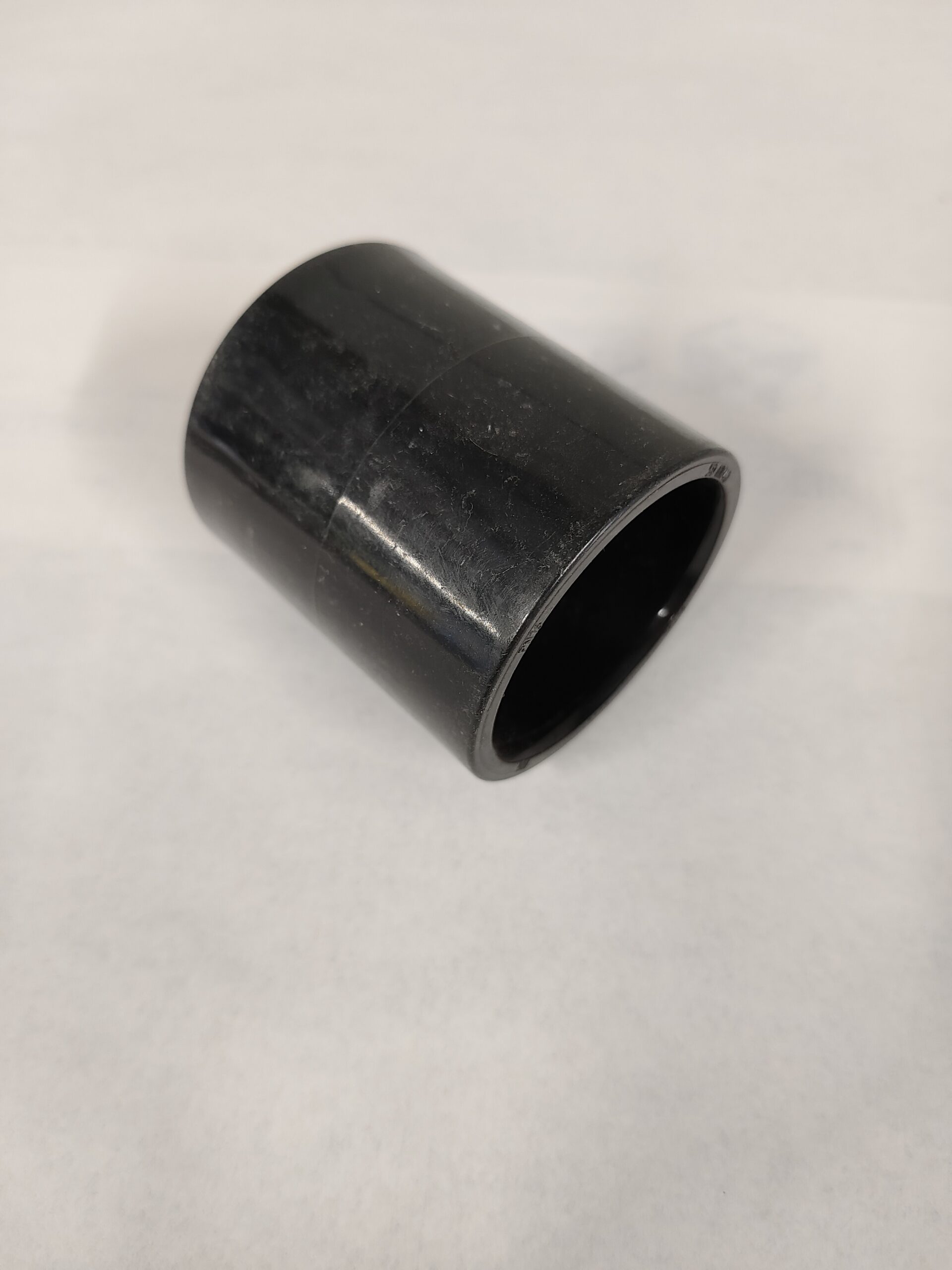 PVC Muffe, 50 mm, Schwarz